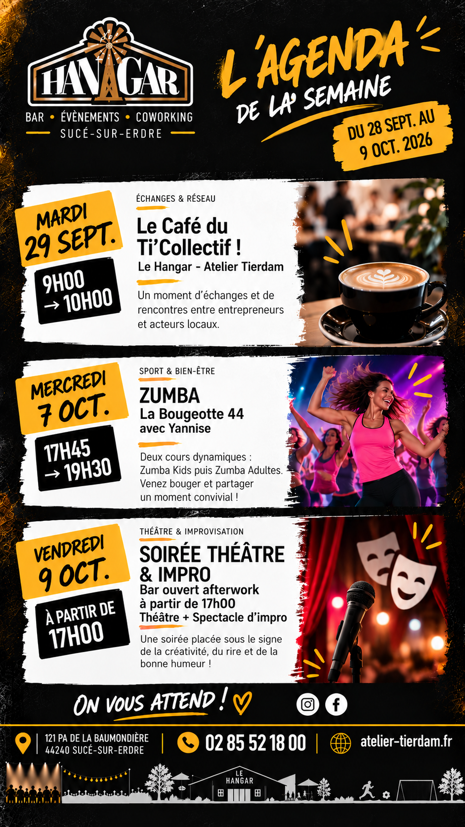 Agenda semaine